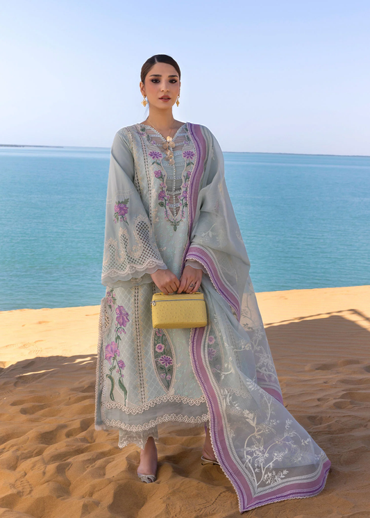 Crimson Lawn 2025 by Saira Shakira | D-02A