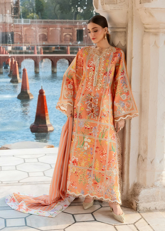 Crimson Luxury Lawn 2026 | A SUMMER DANCE | D-2A