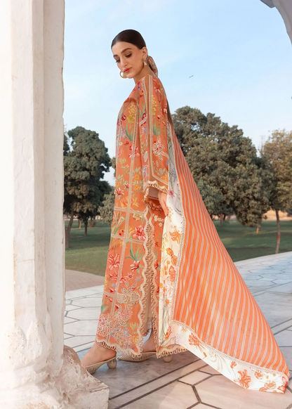 Crimson Luxury Lawn 2026 | A SUMMER DANCE | D-2A