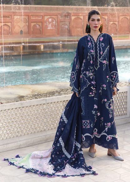 Crimson Luxury Lawn 2026 | OUT OF MANY HEARTS | D-7B
