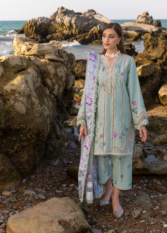 Crimson Lawn 2025 by Saira Shakira | D-06A