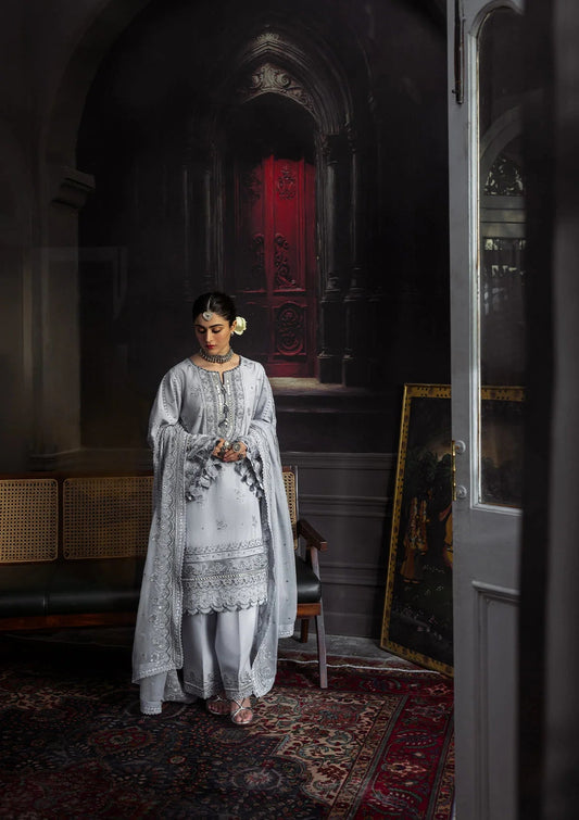 Kahf Karandi With Embroidered Chifoon 2025 | KKH-09 | CELESTIAL