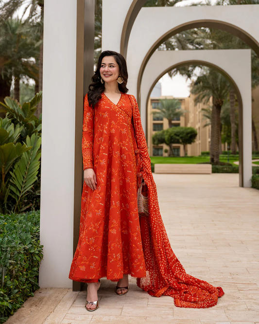Faiza Saqlain X Hania Amir Luxury Lawn 2026 | DENISA