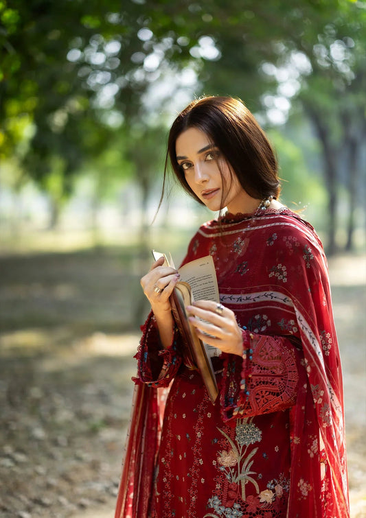 Elaf Chikankari Prints Lawn 2026  | ERC-1B | MARJAAN