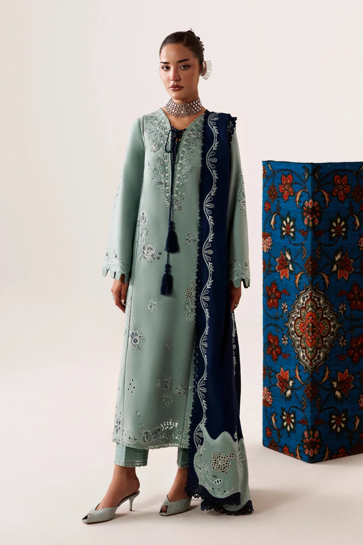 Qline Linen'26 by Qalamkar | QLW-11 TALIYA