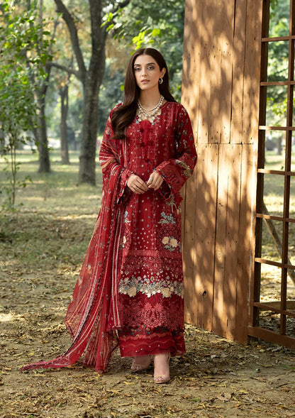 Elaf Chikankari Prints Lawn 2026  | ERC-1B | MARJAAN