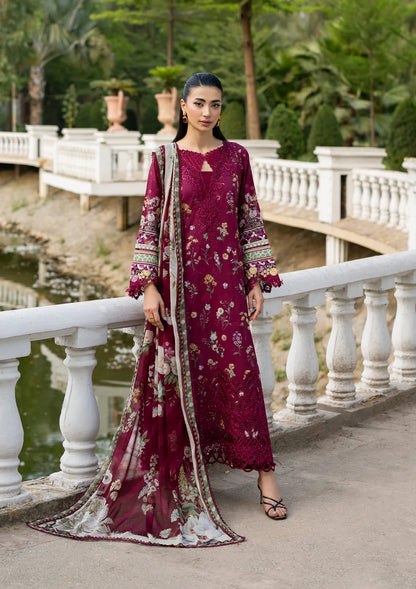 Signature Embroidered lawn With Chiffon Collection Vol-II '26 By Elaf | ESG-2A NORA