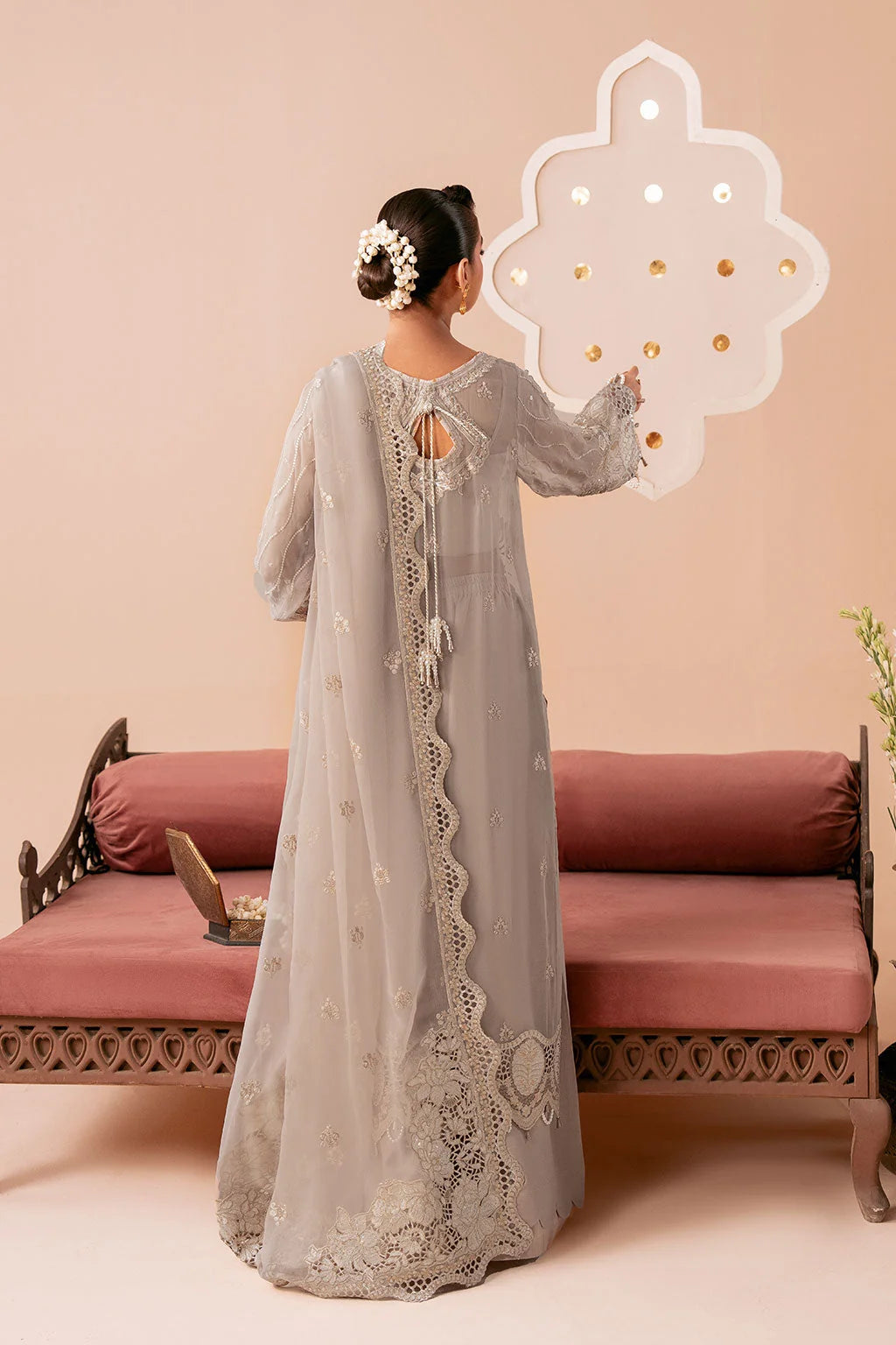Ramsha Dastak Chiffon Collection 2026 | Q-304