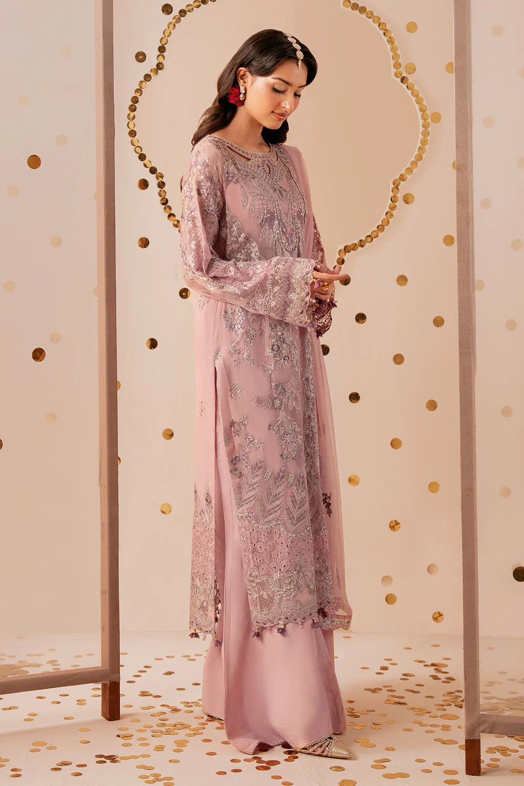 Ramsha Dastak Chiffon Collection 2026 | Q-305