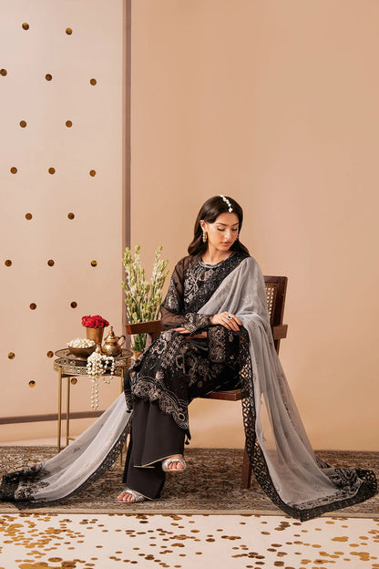 Ramsha Dastak Chiffon Collection 2026 | Q-306