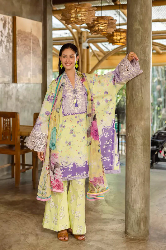 Roheenaaz Ethernal Bloom lawn 2025 | ELYSSE