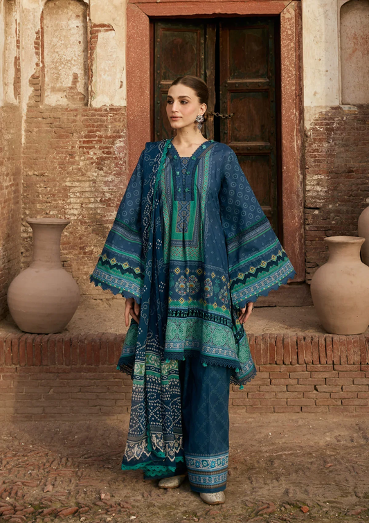 Aangan - Prints Chiffon'26 By Kahf | KPS-1B SUMBUL