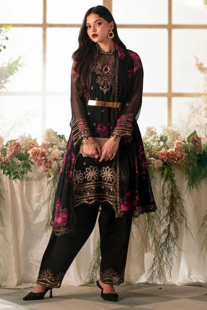 Charizma Vasal Embroidered Chiffon Collection | VSL5-09