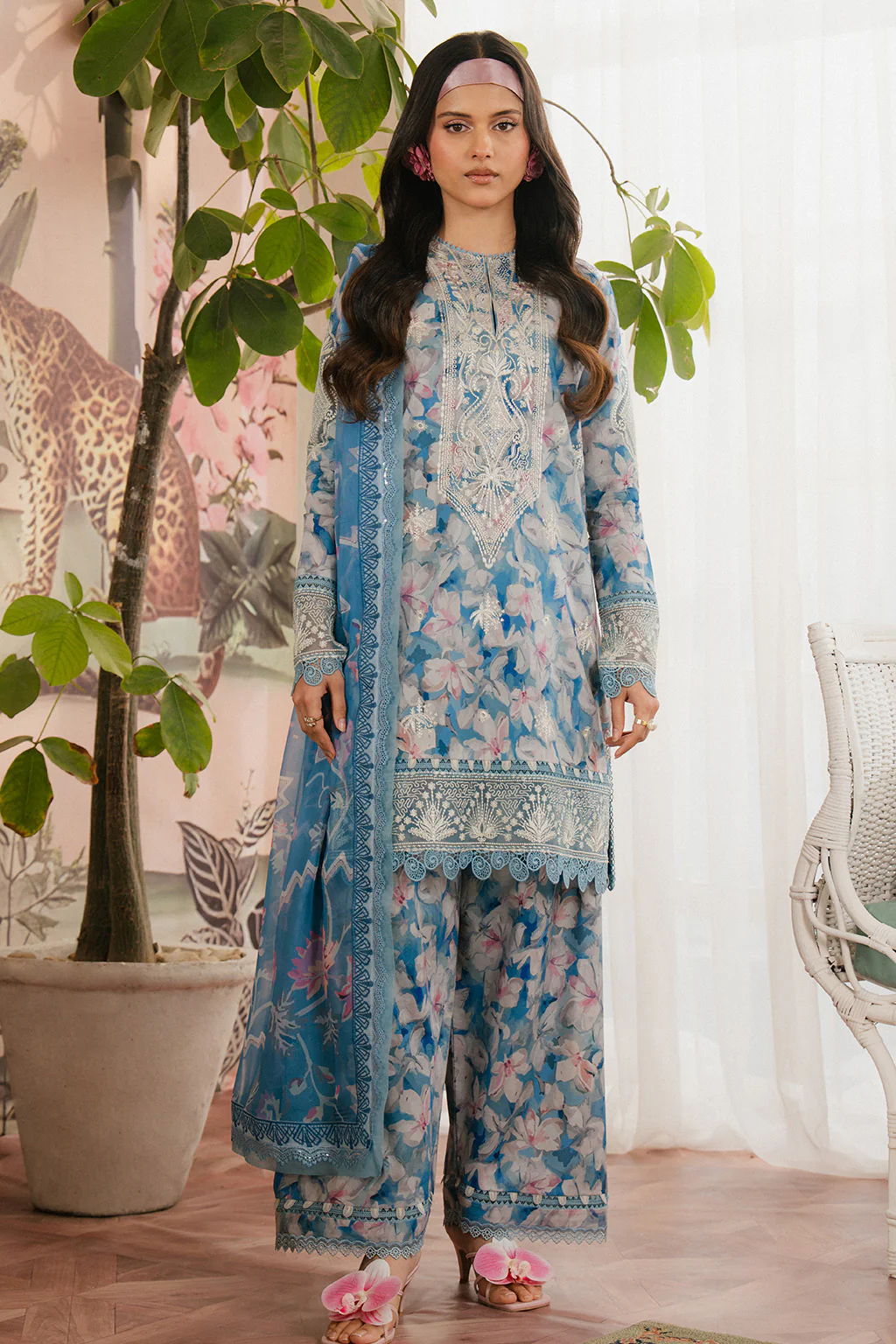 Armelia Printed Lawn by Ayzel 2025 | SCILLA