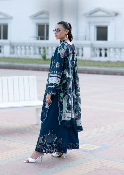 Signature Embroidered lawn With Chiffon Collection Vol-II '26 By Elaf | ESG-3A MARIEL