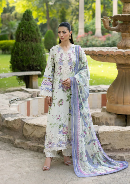 Signature Embroidered lawn With Chiffon Collection Vol-II '26 By Elaf | ESG-3B KATIE