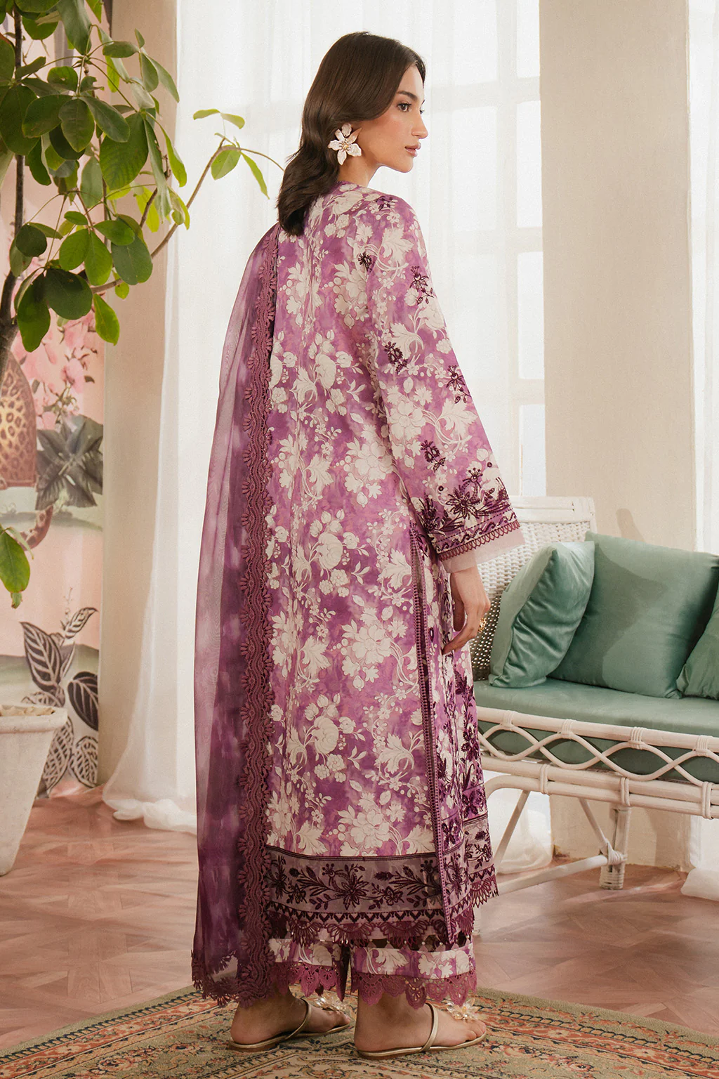 Armelia Printed Lawn by Ayzel 2025 | REN