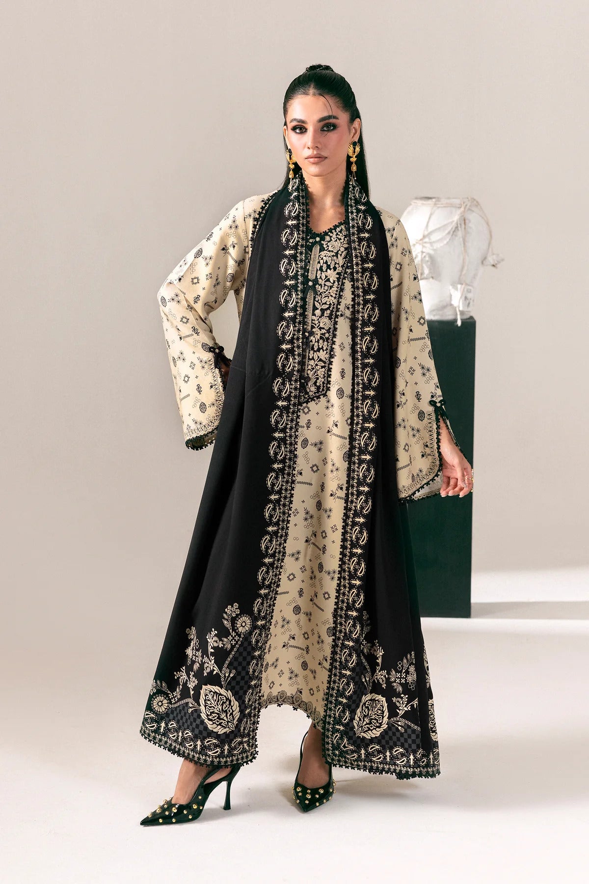 Qalamkar Qprints Winter 2026 | QPW-10A MEHRU