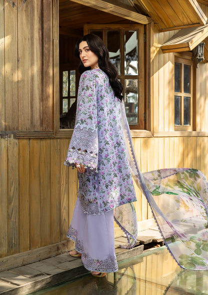 Elaf Chikankari Prints Lawn 2026  | ERC-6B | IRIS