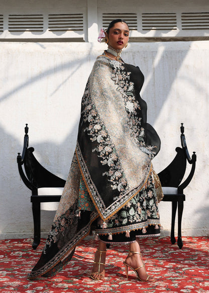 Hussain Rehar Luxury Lawn 2026 | KALABAGH | SABLE