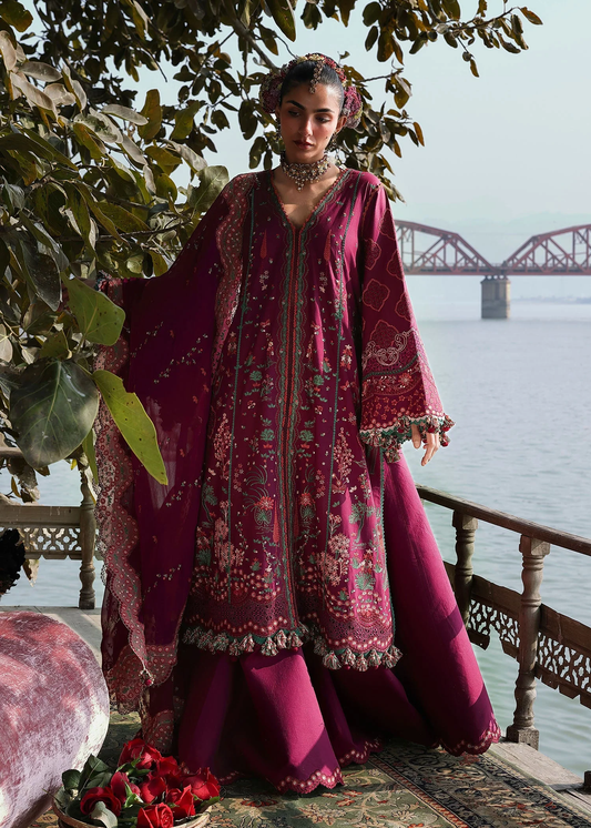 Hussain Rehar Luxury Lawn 2026 | KALABAGH | ANJAS