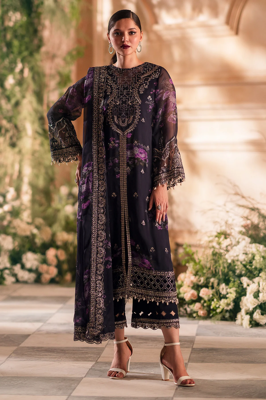 Charizma Vasal Embroidered Chiffon Collection | VSL5-01