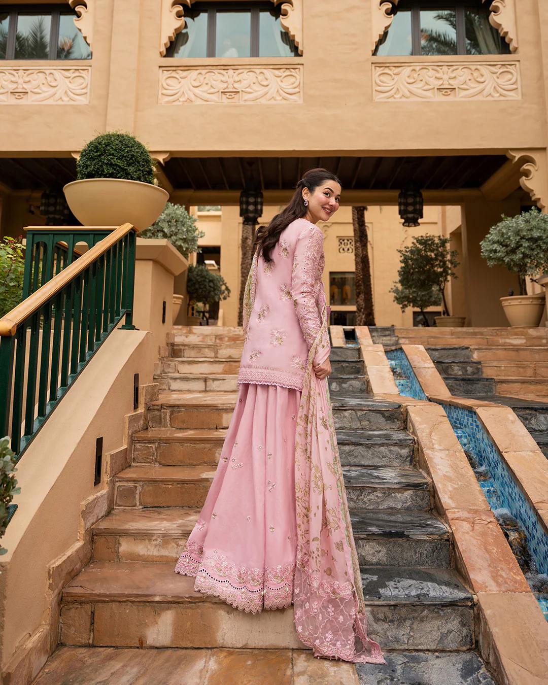 Faiza Saqlain X Hania Amir Luxury Lawn 2026 | ASJA