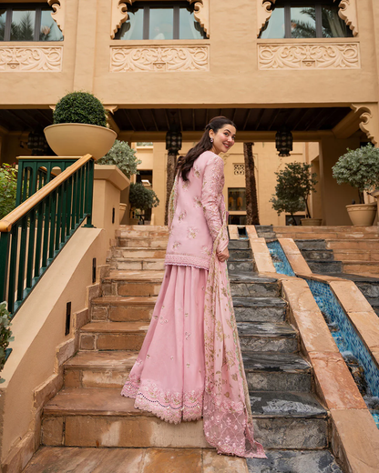 Faiza Saqlain X Hania Amir Luxury Lawn 2026 | ASJA