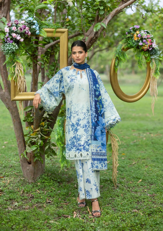 Elaf Bridgerton Prints 2026 | EPB-7B FIORI D'AVORIO