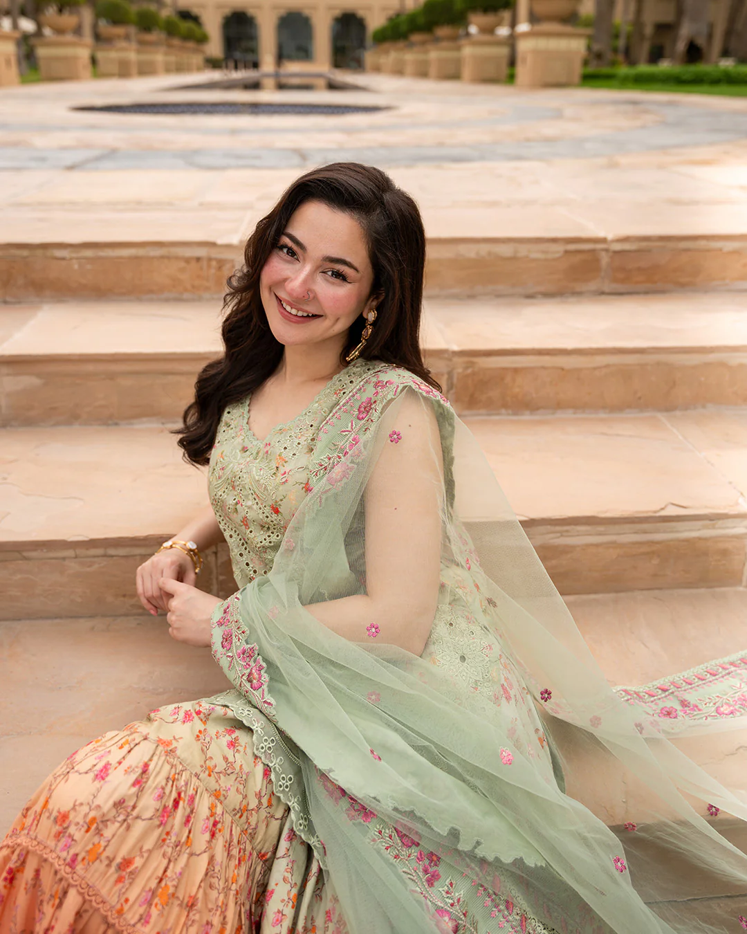 Faiza Saqlain X Hania Amir Luxury Lawn 2026 | ELDIRA