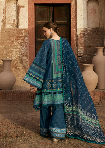 Aangan - Prints Chiffon'26 By Kahf | KPS-1B SUMBUL