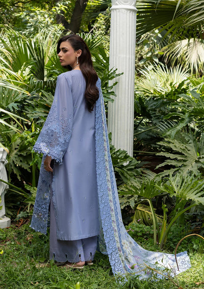Elaf Premium Luxury Lawn 2026 Vol-02 | ELQ-2B | LAVENDER LUXE