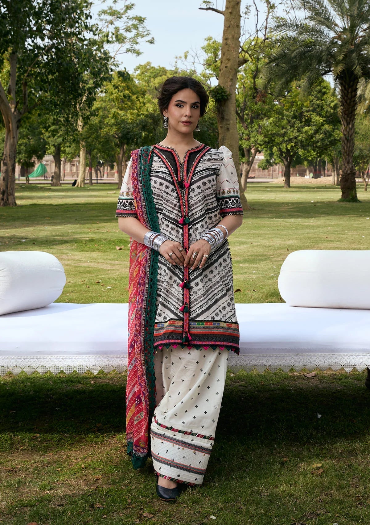 Aangan - Prints Chiffon'26 By Kahf | KPS-2B MEHRUBA