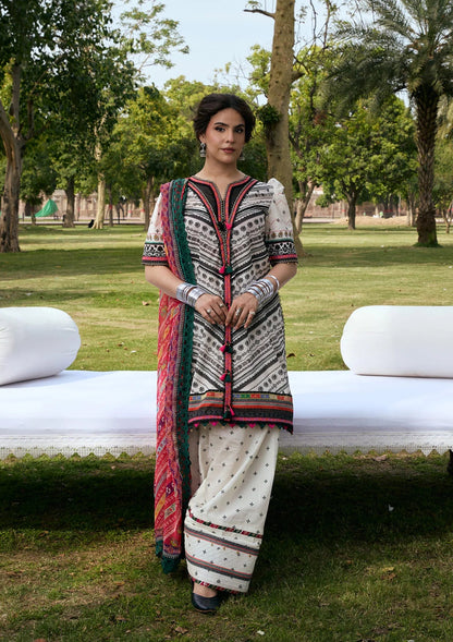 Aangan - Prints Chiffon'26 By Kahf | KPS-2B MEHRUBA