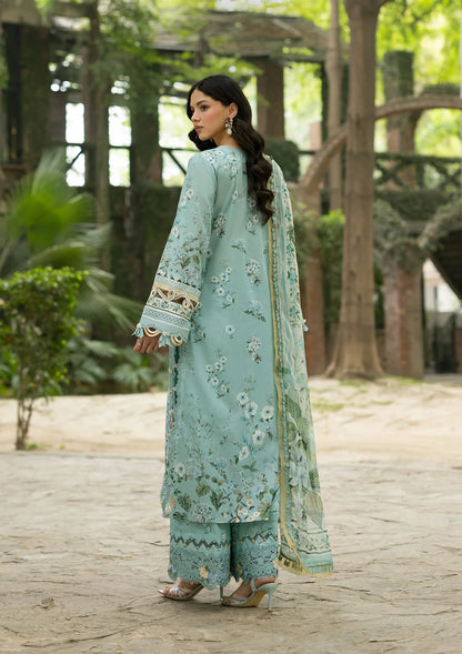 Signature Embroidered lawn With Chiffon Collection Vol-II '26 By Elaf | ESG-6B ZARIA