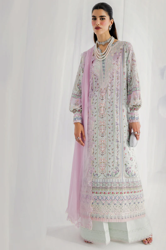 Qalamkar Luxe Silk Collection 2025 | LK-07 | IDA