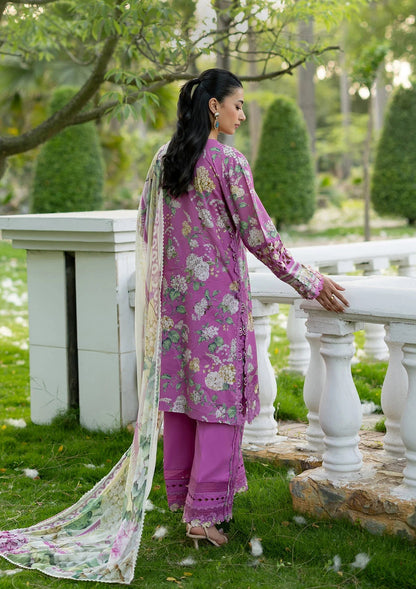 Signature Embroidered lawn With Chiffon Collection Vol-II '26 By Elaf | ESG-7B KIARA
