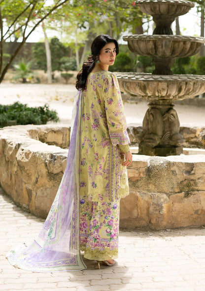 Signature Embroidered lawn With Chiffon Collection Vol-II '26 By Elaf | ESG-8A OLIVIA