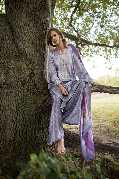 Sobia Nazir Satin Silk'25 | D-01