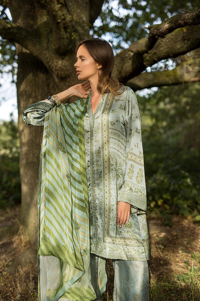 Sobia Nazir Satin Silk'25 | D-02