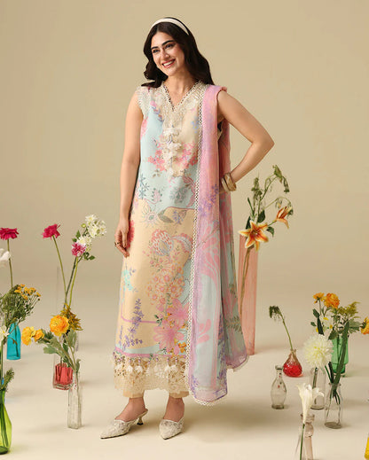 Mushq Soleil Prints Lawn 2026 | BELLAROSA