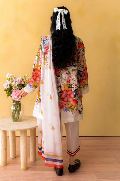 Coco Lawn Prints Vol-02 By Zara Shahjahan | D-07