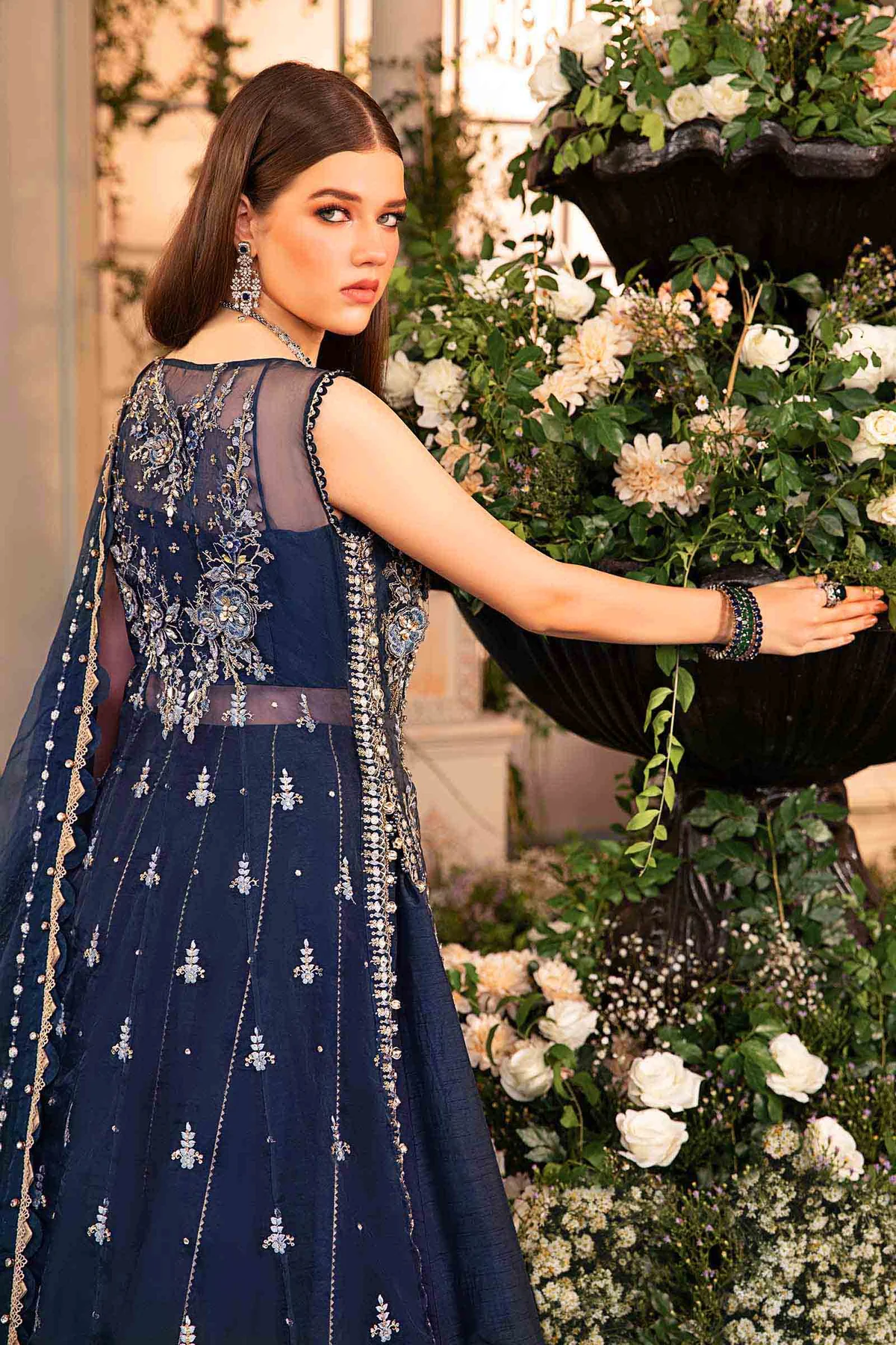 Maria B Embroidered Wedding Collection 2024 | BD-2901