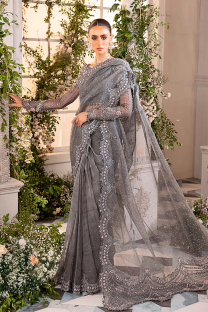 Maria B Embroidered Wedding Collection 2024 | BD-2902