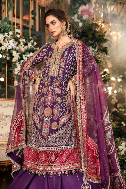 Maria B Embroidered Wedding Collection 2024 | BD-2903