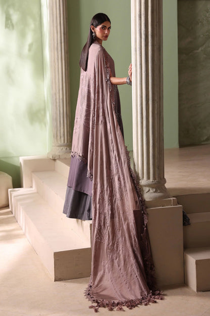 MARIA.B SOIREE Unstitched Formals Collection 2026 | SR-01-04-Dusty Mauve