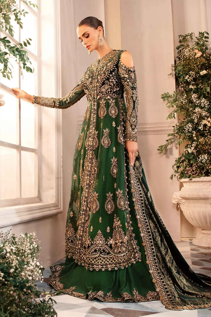 Maria B Embroidered Wedding Collection 2024 | BD-2904