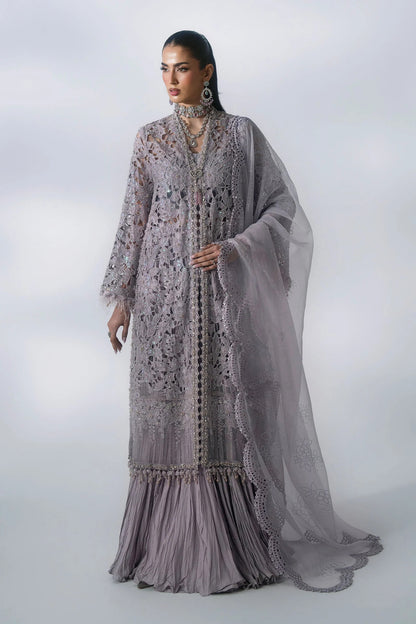 MARIA.B Unstitched Mbroidered Collection 2026 | BD-3105 DUSTY LILAC