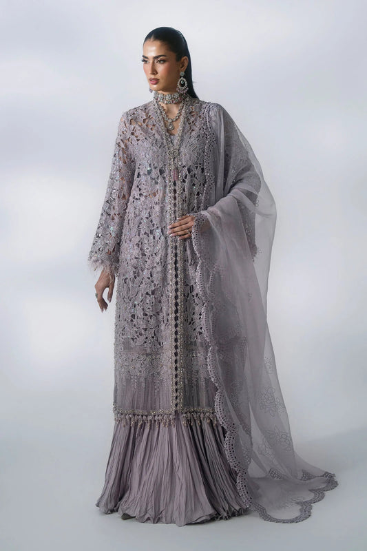 MARIA.B Unstitched Mbroidered Collection 2026 | BD-3105 DUSTY LILAC