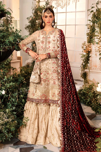 Maria B Embroidered Wedding Collection 2024 | BD-2905